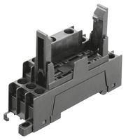 RELAY SOCKET, 10POS, 6A, DIN RAIL