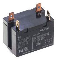 POWER RELAY, SPST-NO, 240VAC, 30A, PANEL