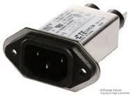 POWER LINE FILTER, 15A, 430UA, 250VAC