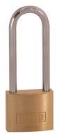 PADLOCK, BRASS, LONG SHACKLE, 40MM