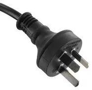 POWER CORD, AUS PLUG-FREE END, 2M, BLK