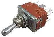 TOGGLE SWITCH, DPDT, 15A, 250VAC