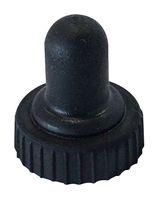 CAP, TOGGLE SWITCH, RUBBER, BLACK