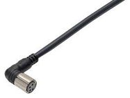 SENSOR CORD, 4P, M12 RCPT-FREE END, 5M