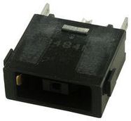 DC POWER JACK, 7A, 25VDC, BLACK