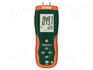 Manometer; 0.001÷0.5psi; LCD; Meas.accur: ±0,3%; Interface: USB EXTECH