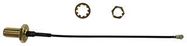 RF COAX, SMA B/H JACK-U.FL RT PLG, 100MM