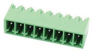 TERMINAL BLOCK, HEADER, 8POS, TH