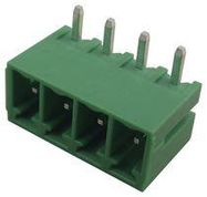 TERMINAL BLOCK, HEADER, 4POS, TH