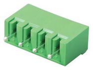 TERMINAL BLOCK, HEADER, 4POS, TH