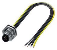 SENSOR CORD, 3P+PE, PLUG-FREE END, 0.5M