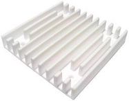 HEAT SPREADER, 25 X 25 X 2.5MM, CERAMIC