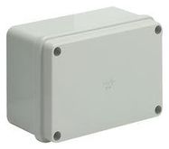 JUNCTION BOX, PLASTIC, SCREW, GREY