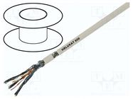 Wire; HELUKAT® 600,S/FTP; 4x2x26AWG; 7; stranded; Cu; FRNC; grey HELUKABEL