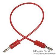 TEST LEAD, RED, 305MM, 60VDC, 15A