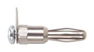 BANANA PLUG, 15A, SCREW & SOLDER LUG