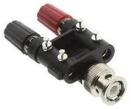 ADAPTER, 2 X BINDING POST-BNC PLUG