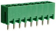 TERMINAL BLOCK, HEADER, 8POS, TH