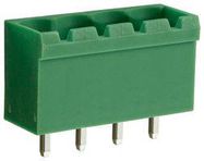 TERMINAL BLOCK, HEADER, 4POS, TH