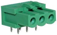 TERMINAL BLOCK, SOCKET, 3POS, TH