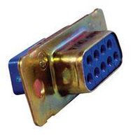 D-SUB CONNECTOR, RCPT, 9POS