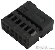CONN HOUSING, RCPT, 2.54MM