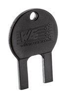 FERRITE, SAFETY KEY, PA6+GF30, BLACK