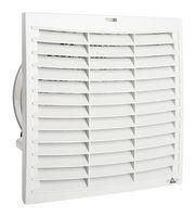 EXIT FILTER GRILL W/FLAP, GREY, IP54