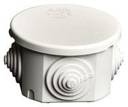 JUNCTION BOX, IP44, ROUND, 65MM, GREY