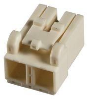 CONNECTOR HOUSING, PLUG, 2POS, 1ROW, 6MM