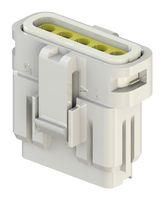 RCPT HOUSING, 5POS, PBT, WHITE