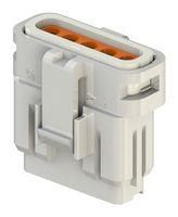 RCPT HOUSING, 5POS, PBT, WHITE