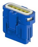 RCPT HOUSING, 5POS, PBT, BLUE