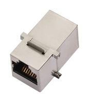 MOD COUPLER, SHLD, RJ45, CAT6A, PANEL