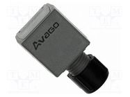 Toslink component: simplex transmitter; λd: 820nm; Range: 2.7km BROADCOM (AVAGO)