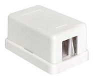 KEYSTONE HOUSING, 1PORT, ABS, WHT