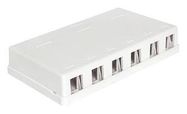 KEYSTONE HOUSING, 6PORT, ABS, WHT