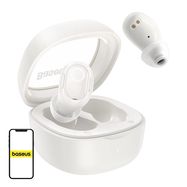 Wireless headphones Baseus Bowie WM02 TWS, Bluetooth 5.0 (white), Baseus