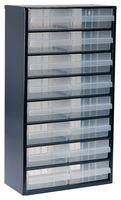 CABINET, STORAGE, 16 DRAWER, STEEL