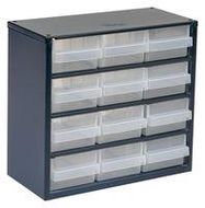 CABINET, STORAGE, 12 DRAWER, STEEL