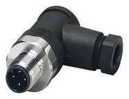 SENSOR CONNECTOR, M12, PLUG, 4POS