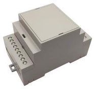 DINRAIL/MODULE BOX, ABS/PC, GREY