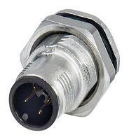 SENSOR CONNECTOR, M12, PLUG, 4POS