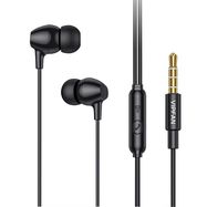 Wired in-ear headphones VFAN M16, 3.5mm jack, 1m (black), Vipfan