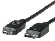 CABLE, DISPLAYPORT-HDMI A, PLUG, 3M, BLK