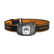 Headlamp Superfire HL75-X, 220lm, USB, Superfire