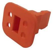 WEDGE LOCK, PBT GF, 4POS PLUG