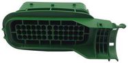 PLUG HOUSING, 39POS, PBT GF, GREEN