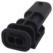 AUTOMOTIVE HOUSING, PLUG, 2POS, 25A