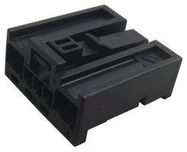 RECEPTACLE HOUSING, 5POS, PBT GF, BLACK